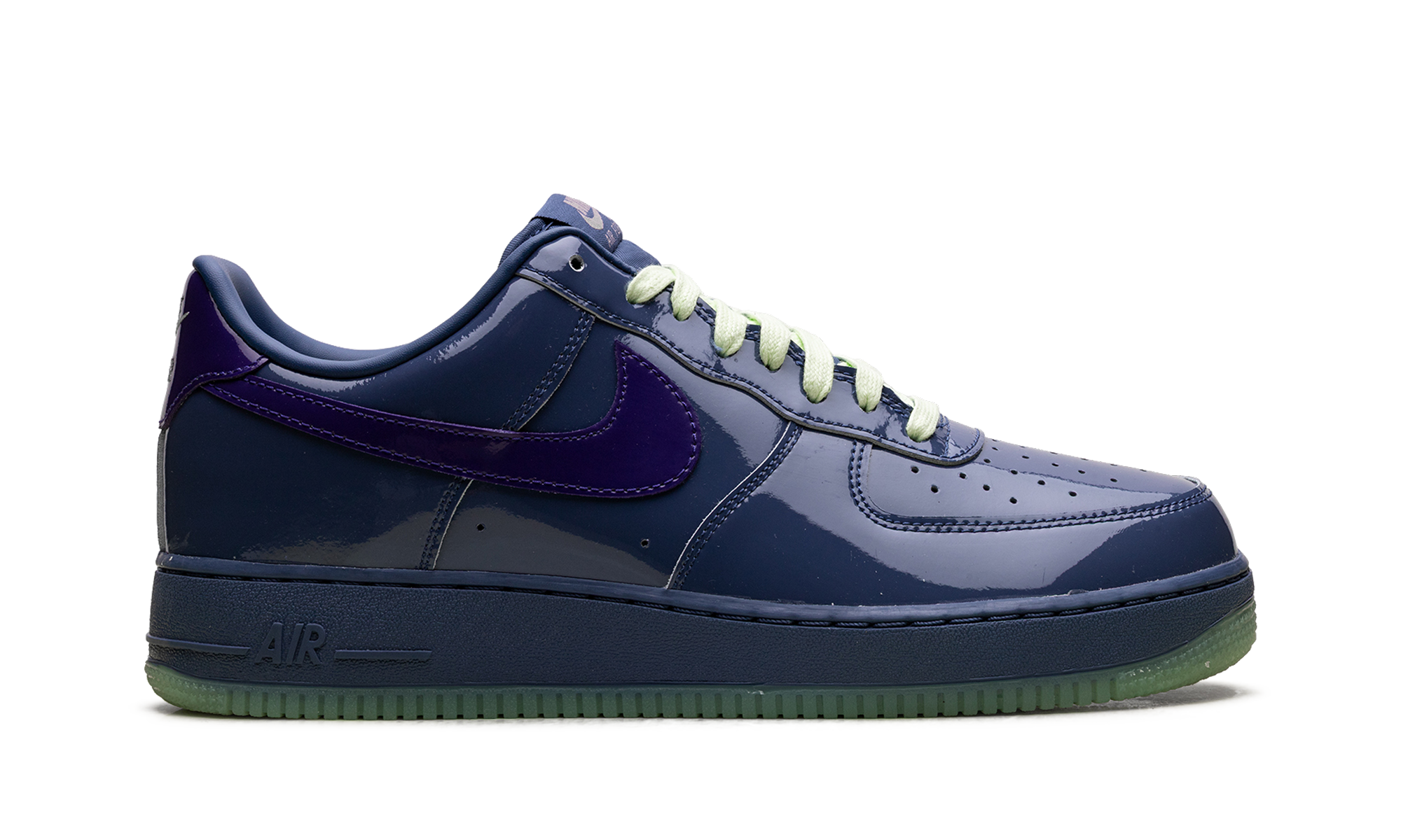 Air Force 1 Low "Patent Leather Mystic Navy Grape Ice"