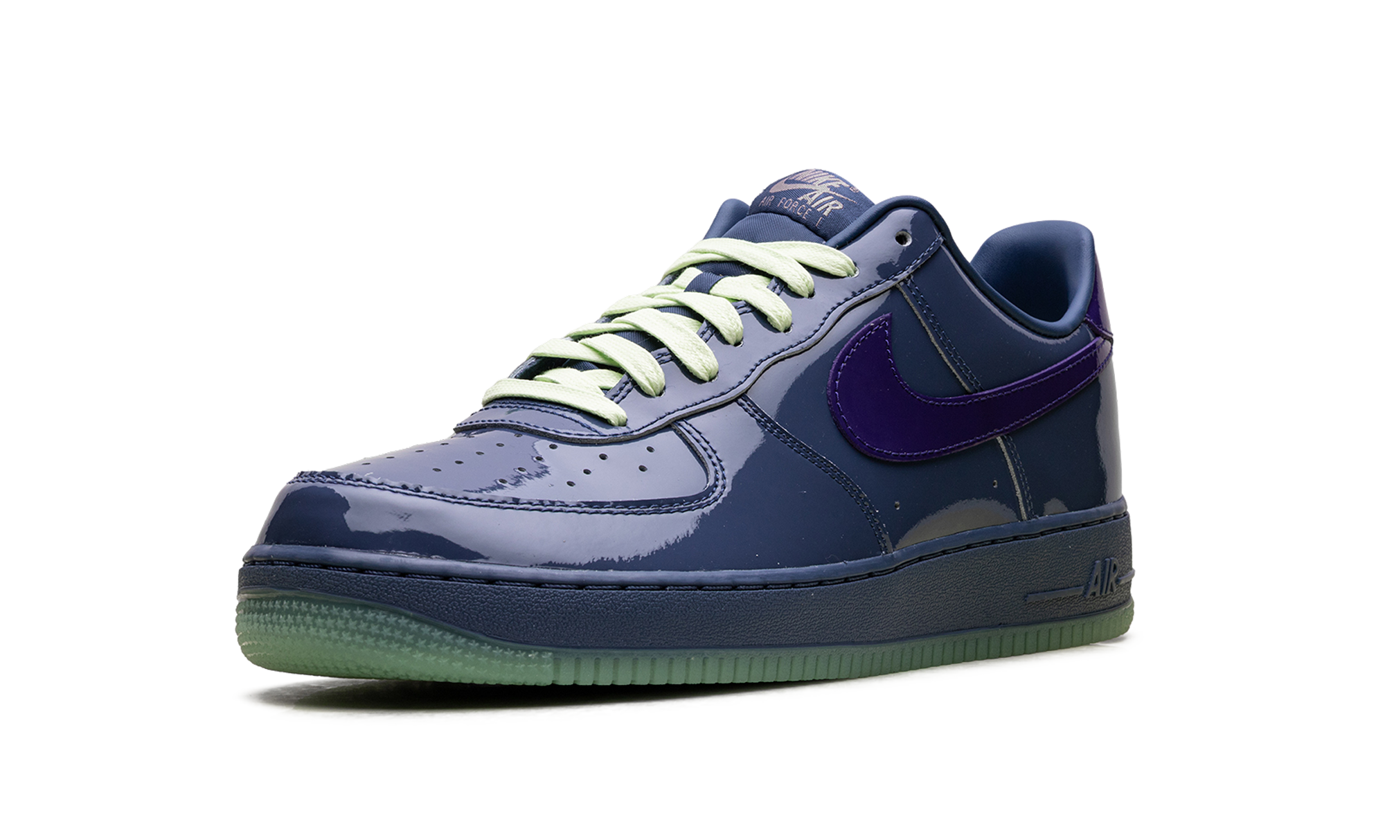 Air Force 1 Low "Patent Leather Mystic Navy Grape Ice"