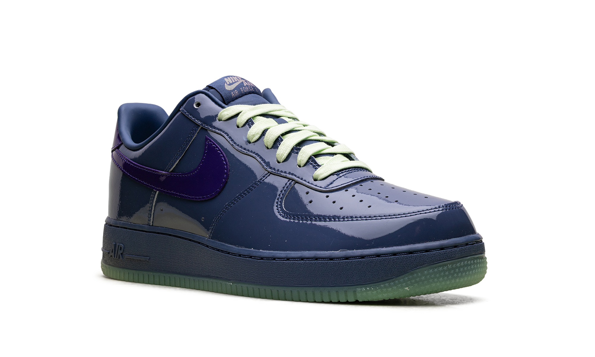 Air Force 1 Low "Patent Leather Mystic Navy Grape Ice"