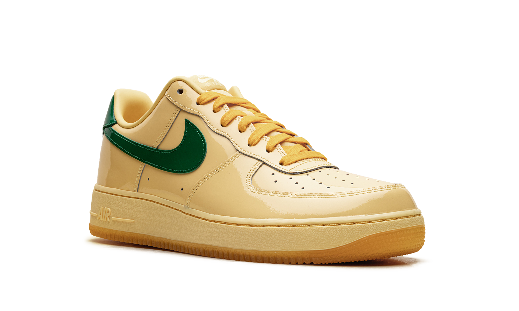 Air Force 1 Low "Patent Leather Topaz Gold Pine Green"