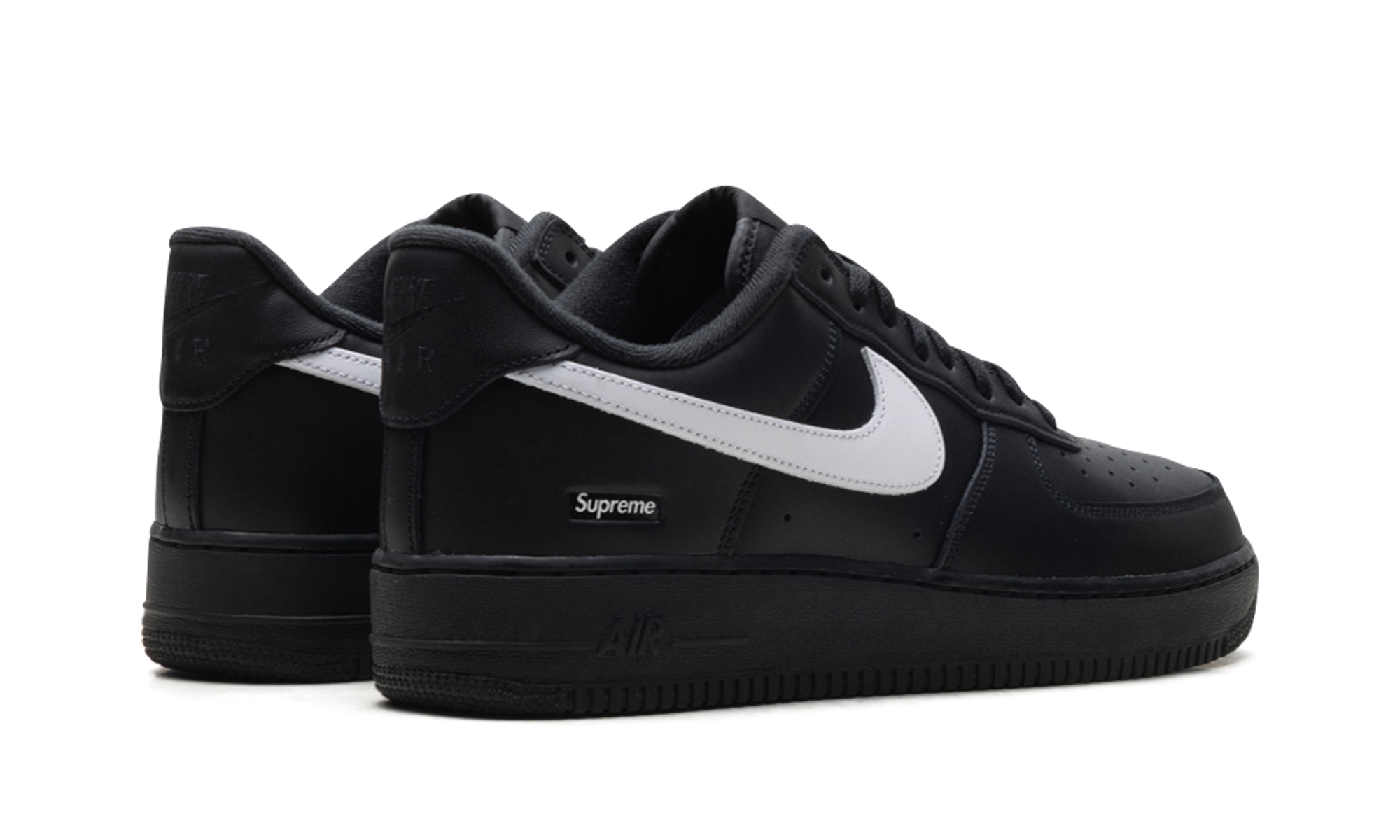 Air Force 1 Low "Supreme - Mini Box Logo Black / White"