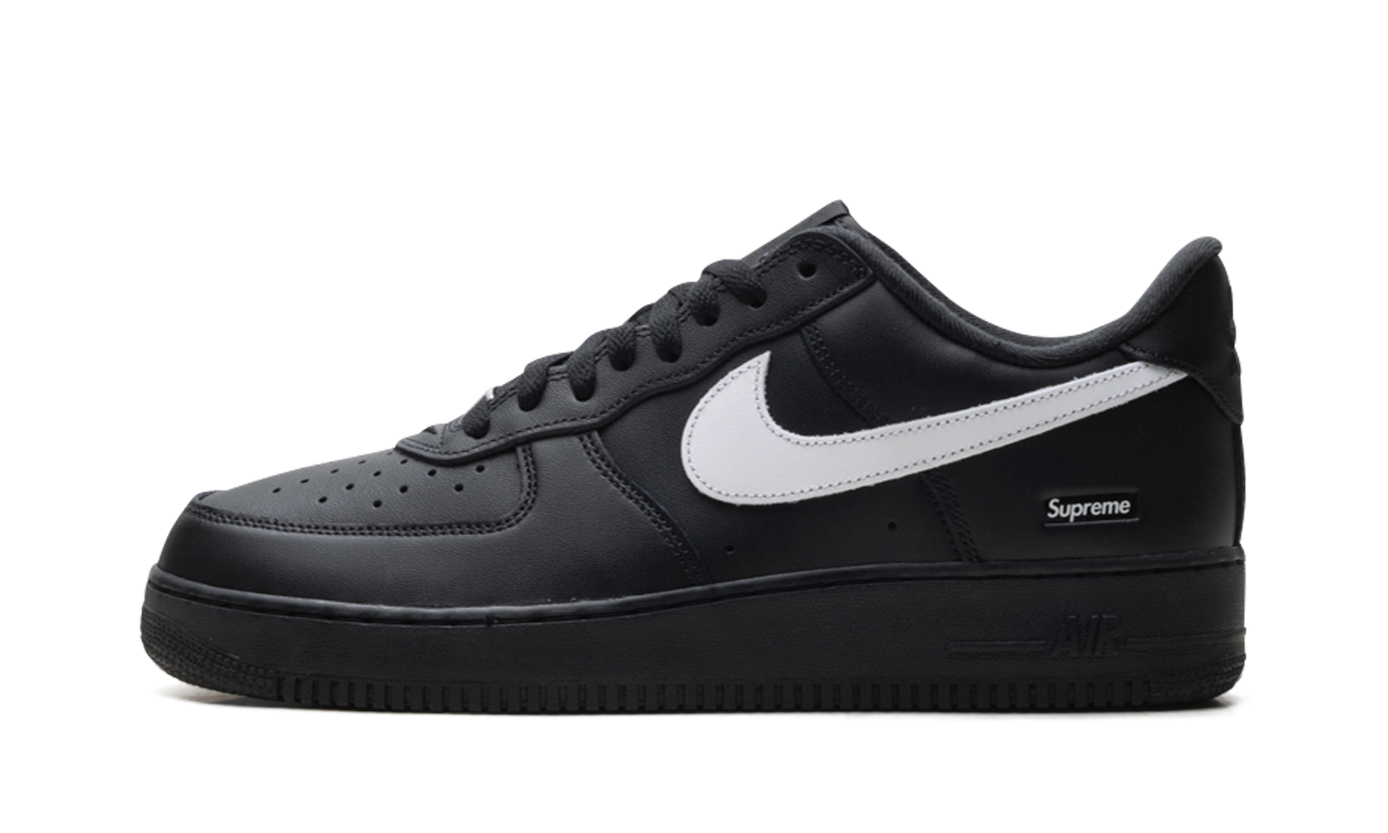 Air Force 1 Low "Supreme - Mini Box Logo Black / White"