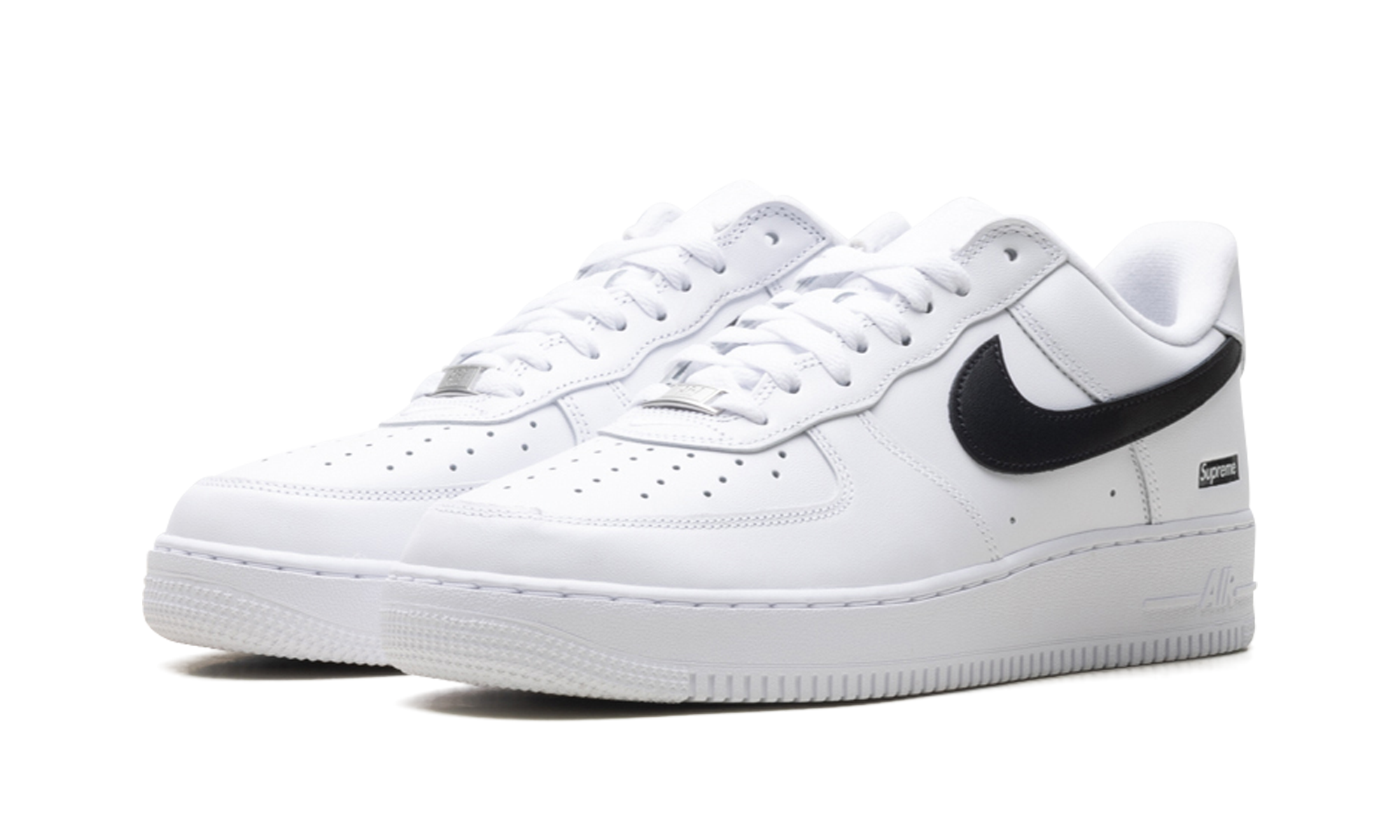 Air Force 1 Low "Supreme - Mini Box Logo White / Black"