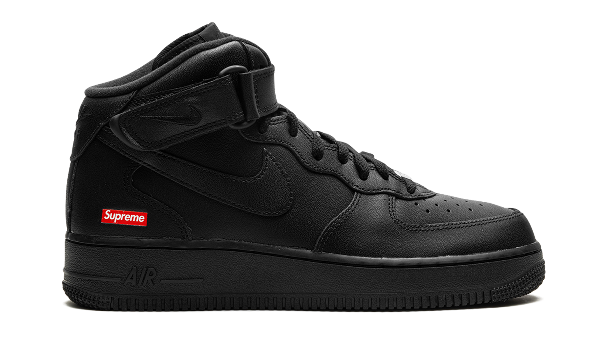 Air Force 1 Mid "Supreme - Mini Box Logo Black"