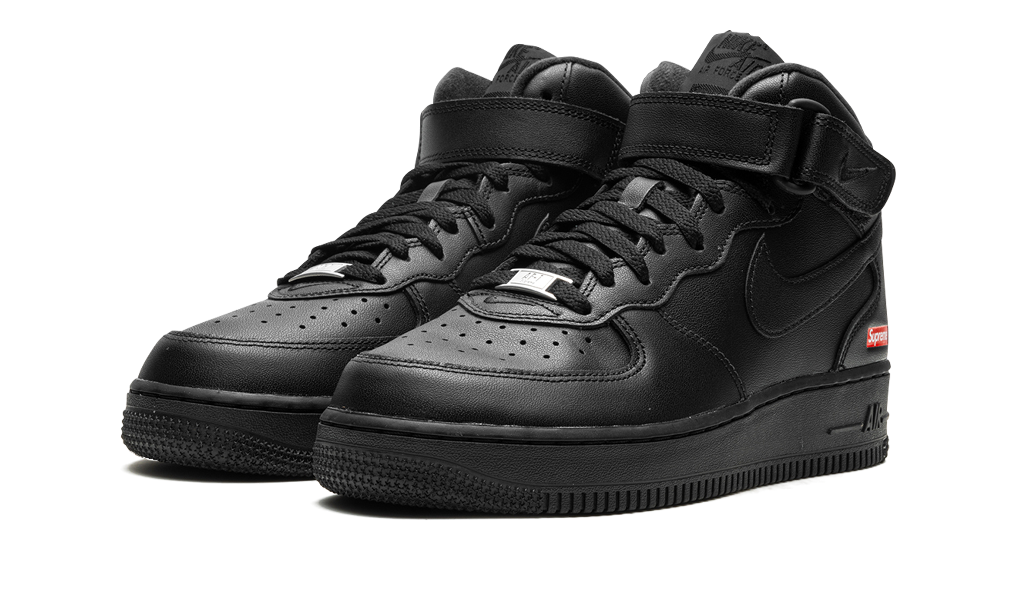 Air Force 1 Mid "Supreme - Mini Box Logo Black"
