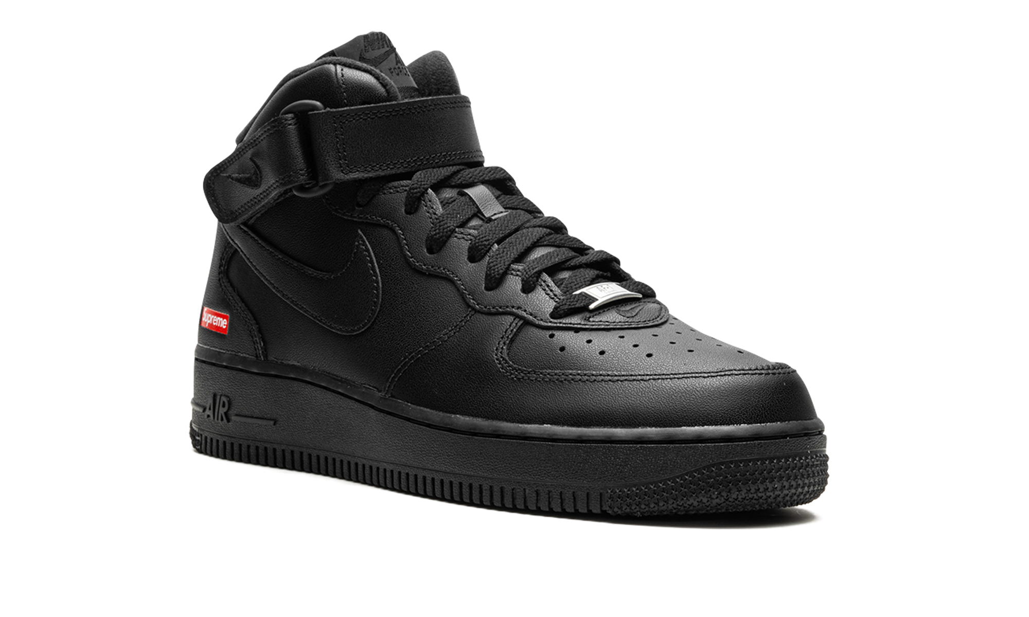 Air Force 1 Mid "Supreme - Mini Box Logo Black"