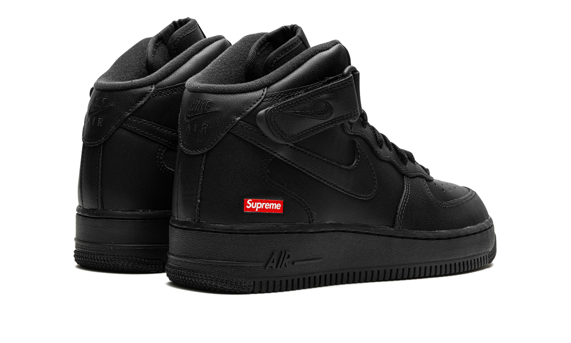Air Force 1 Mid "Supreme - Mini Box Logo Black"