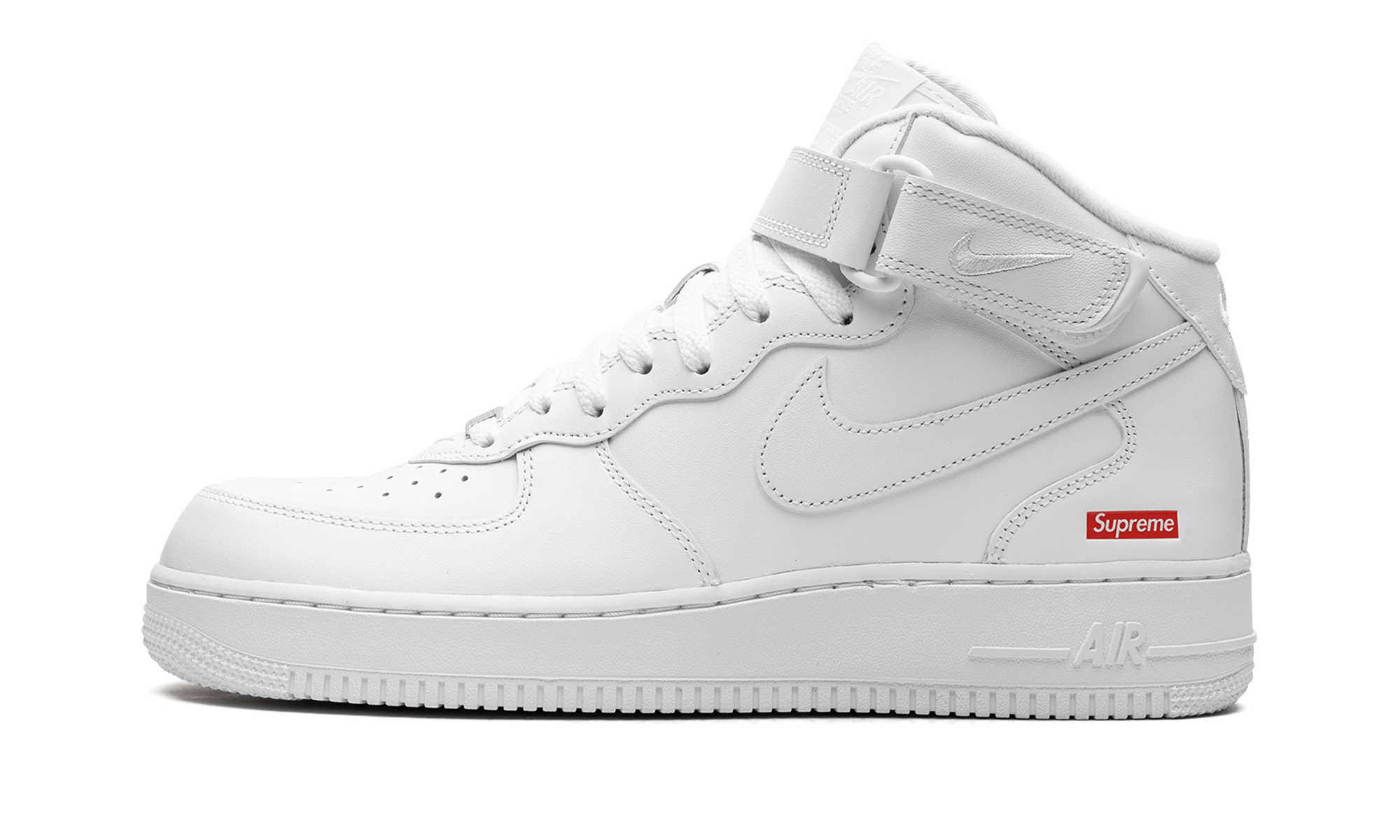 Air Force 1 Mid "Supreme - Mini Box Logo White"