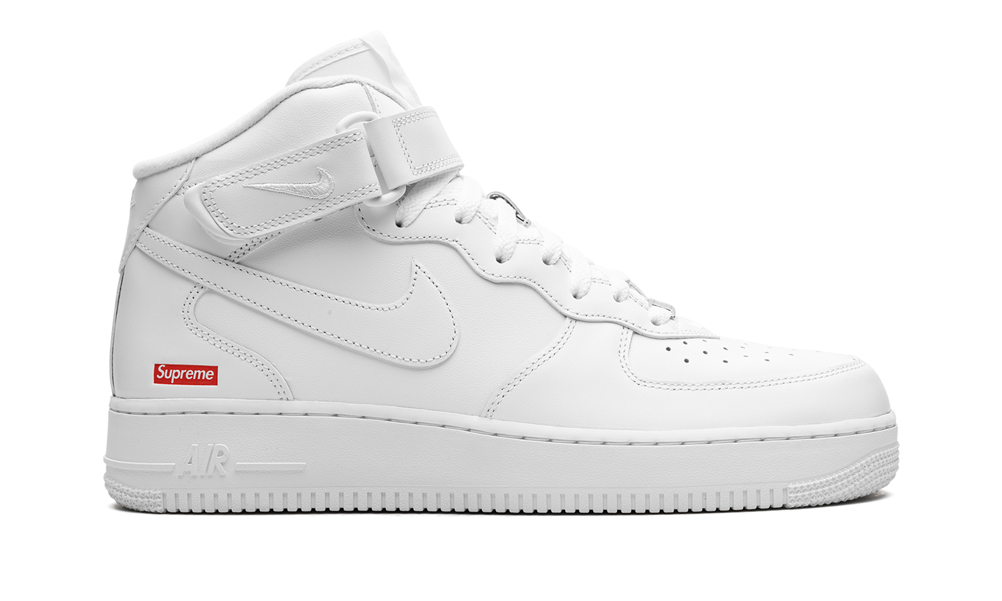 Air Force 1 Mid "Supreme - Mini Box Logo White"