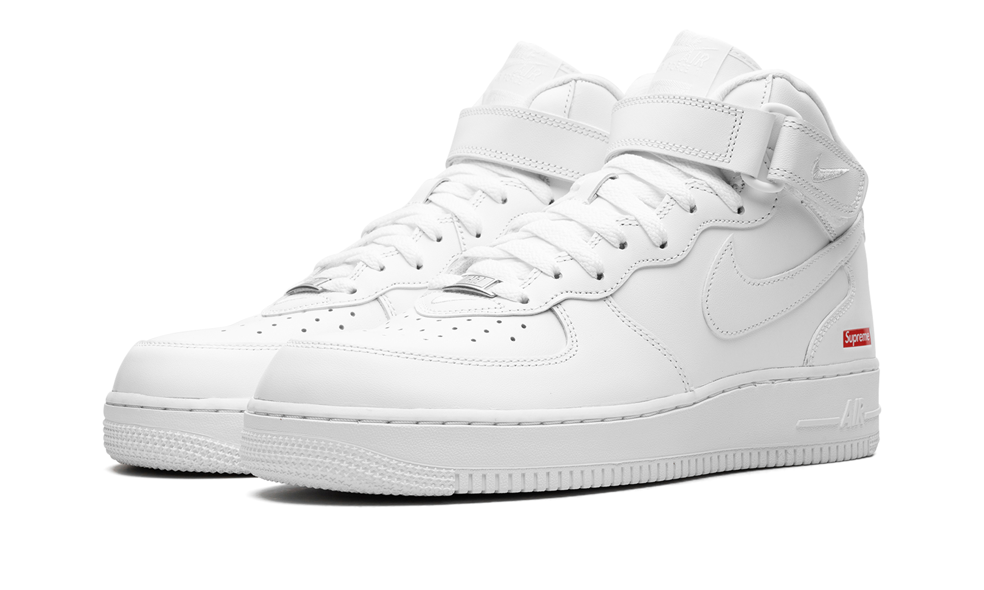 Air Force 1 Mid "Supreme - Mini Box Logo White"