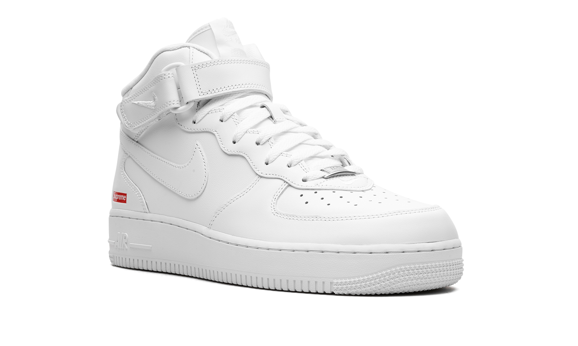 Air Force 1 Mid "Supreme - Mini Box Logo White"