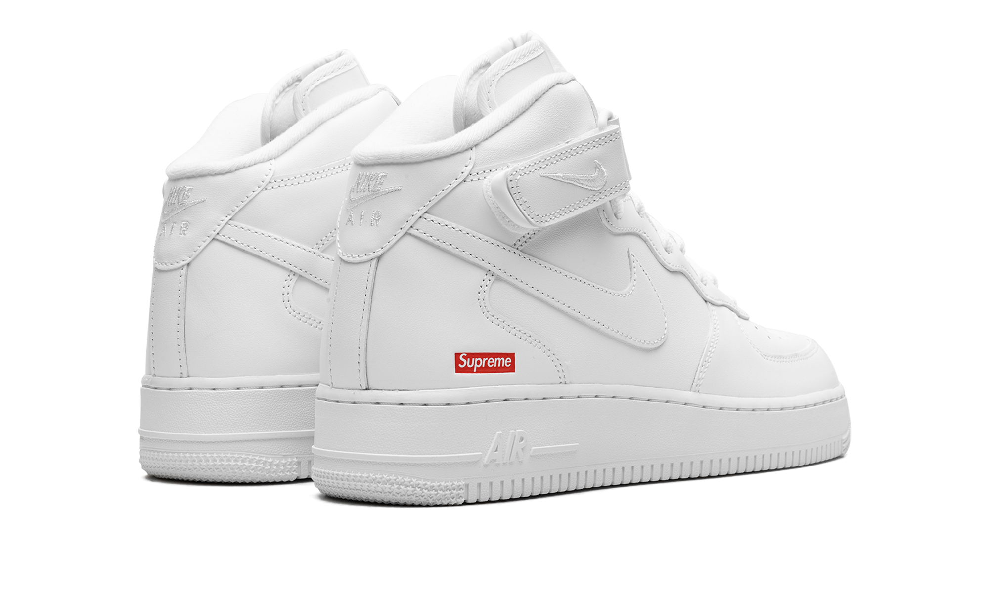 Air Force 1 Mid "Supreme - Mini Box Logo White"