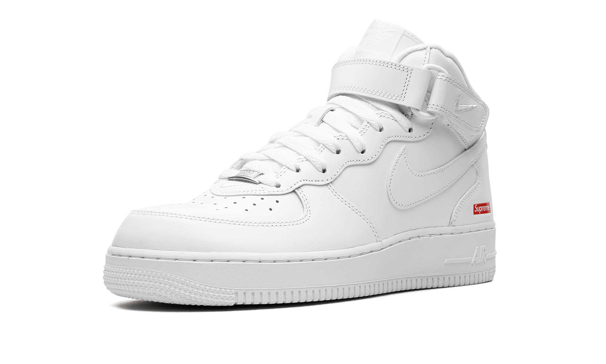Air Force 1 Mid "Supreme - Mini Box Logo White"