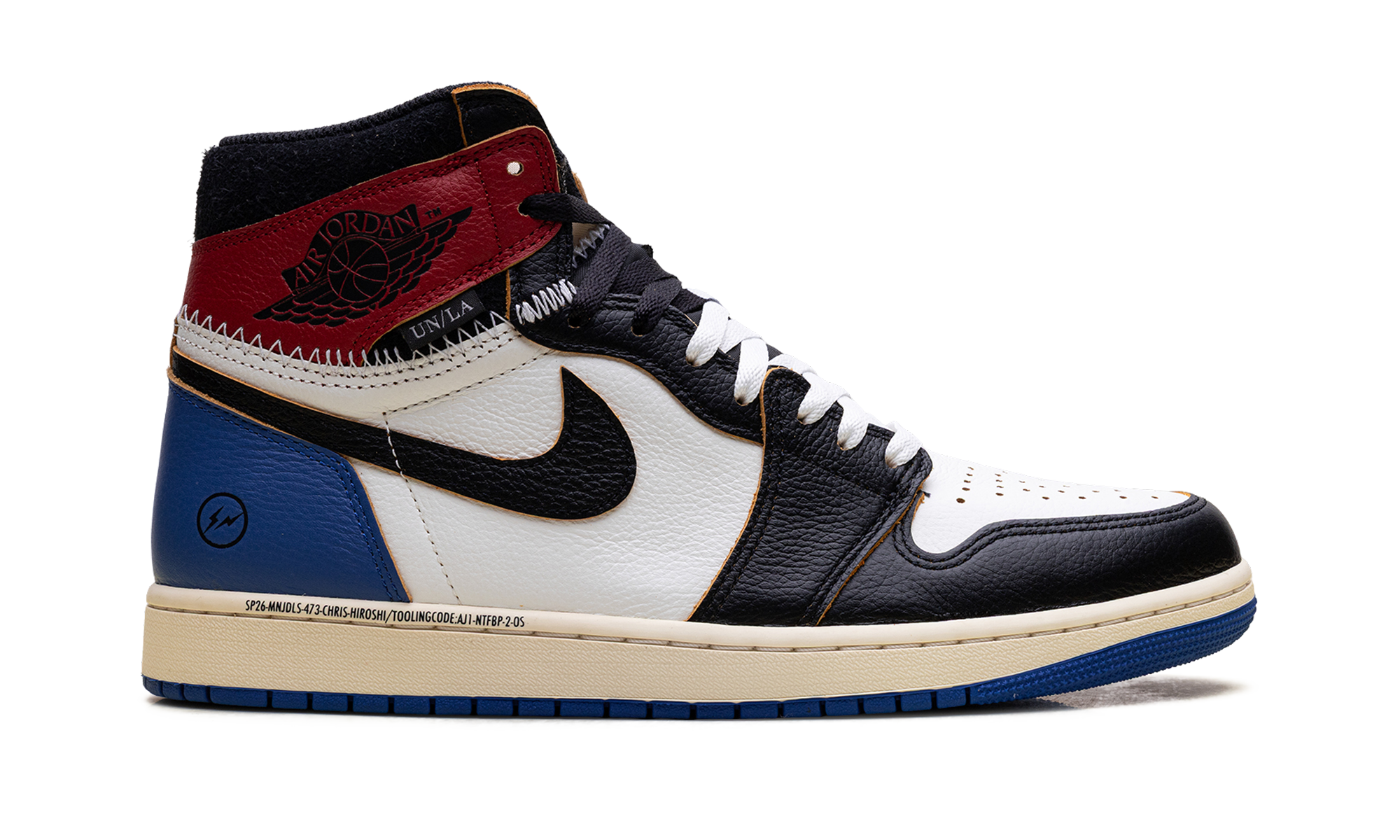 AJ 1 "Fragment Design - Union La - Varsity Red"