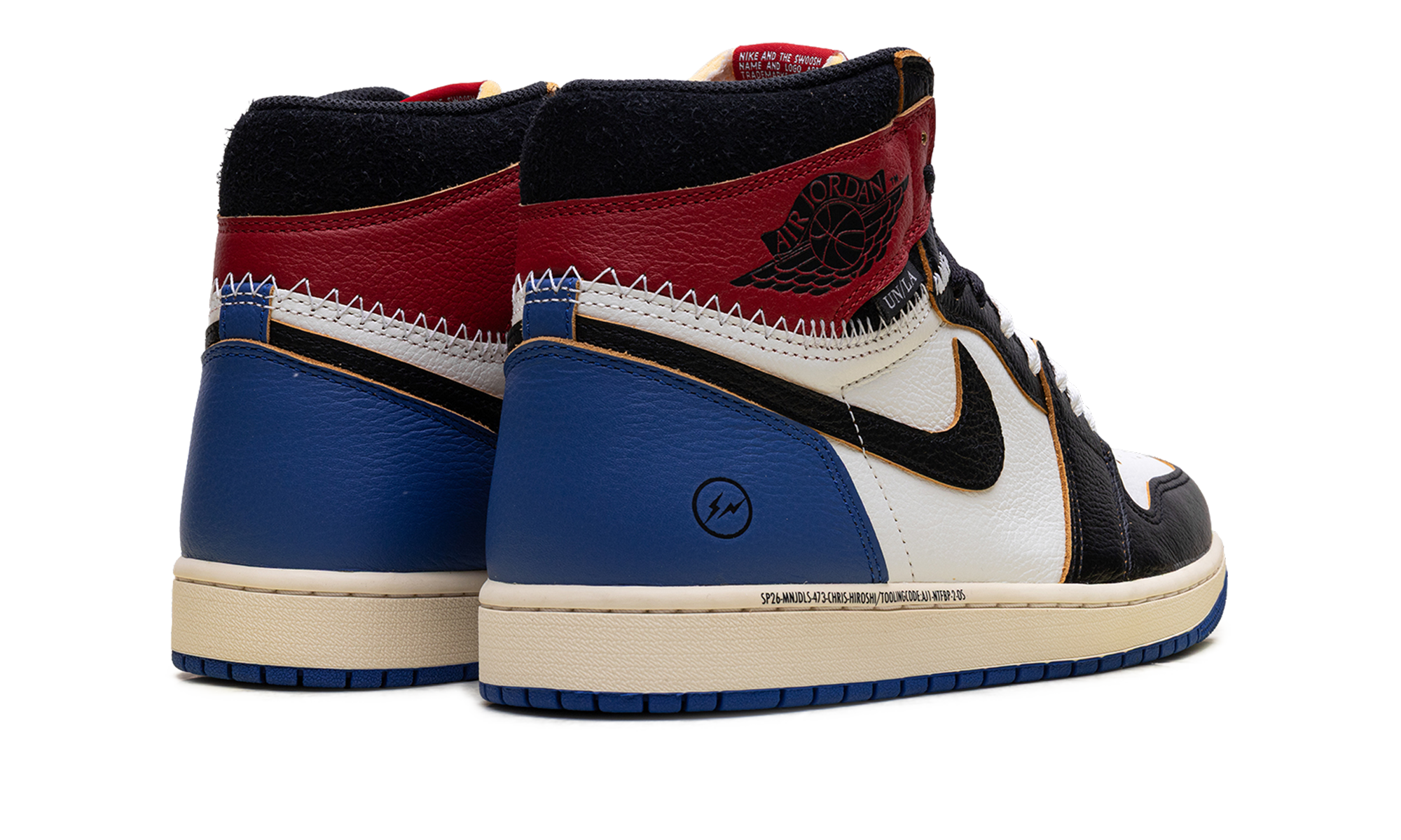AJ 1 "Fragment Design - Union La - Varsity Red"