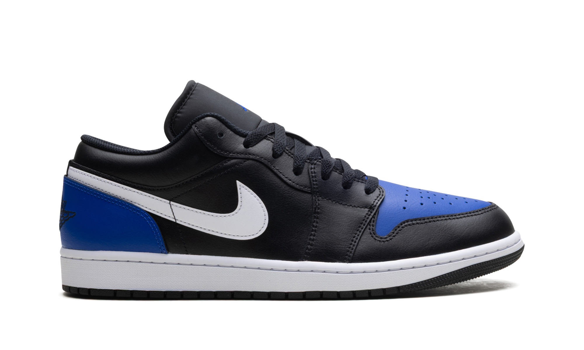 AJ 1 Low "Black Royal Toe"