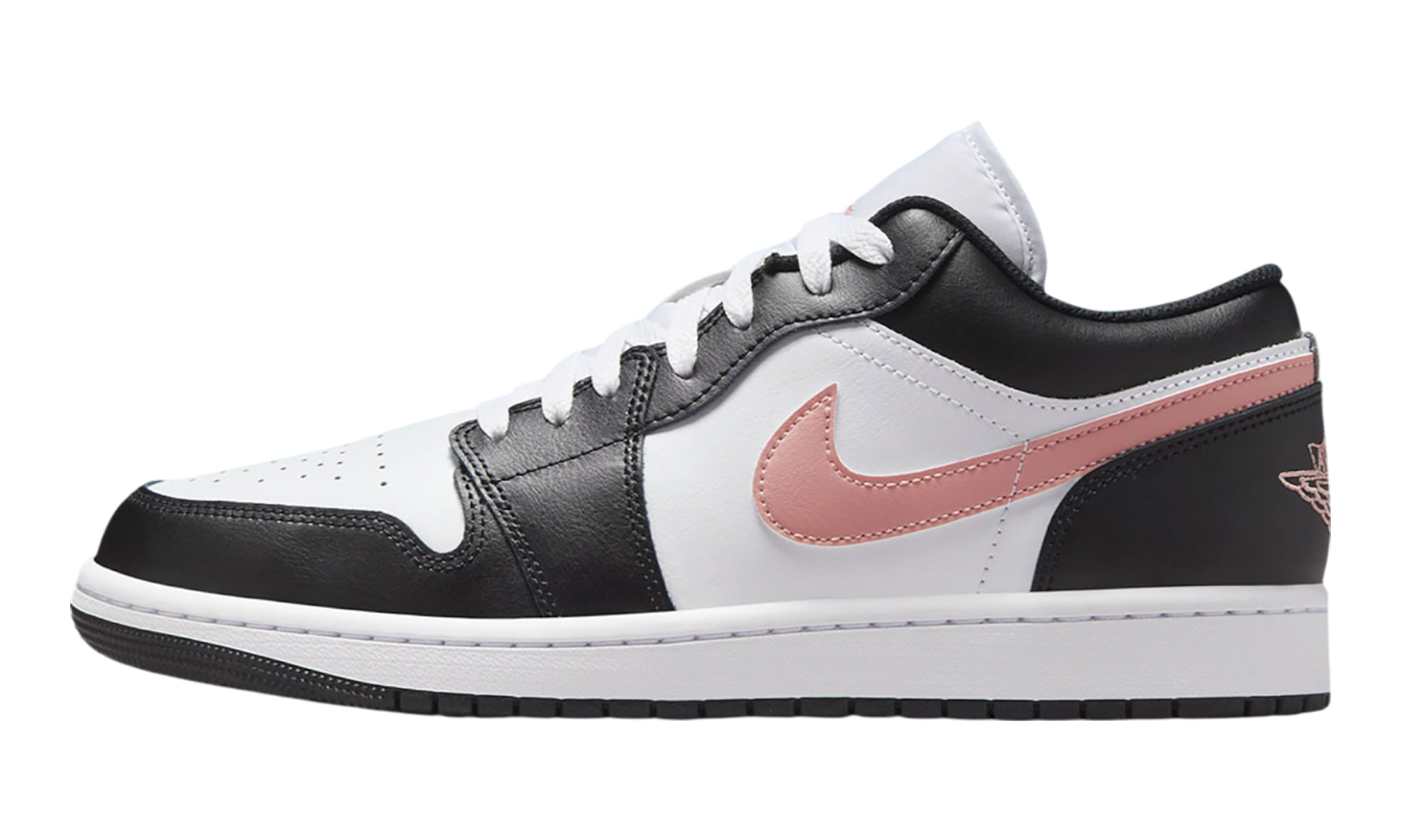 AJ 1 Low "Black Rust Pink"