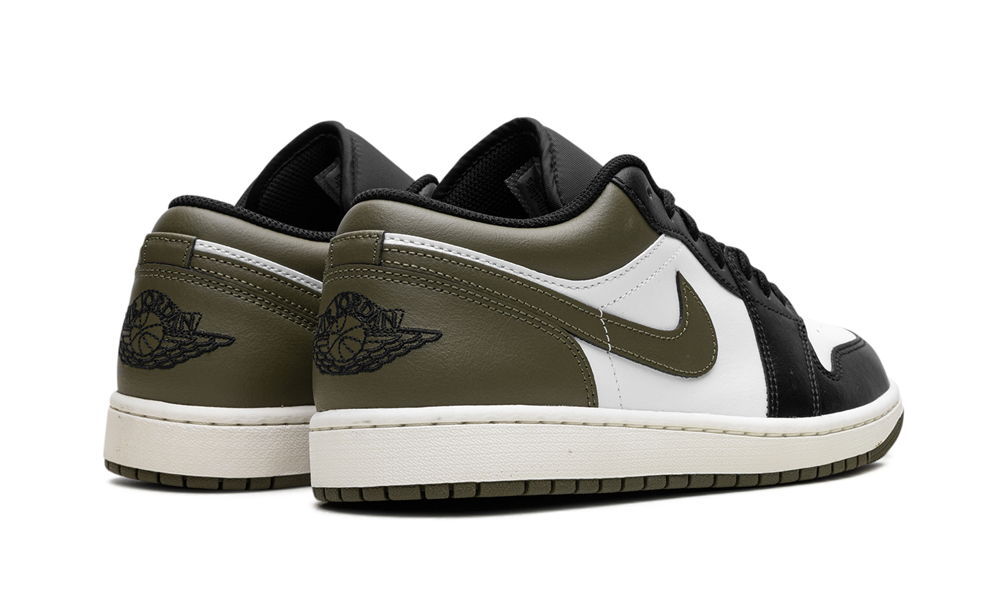 AJ 1 Low "Black Toe Medium Olive"