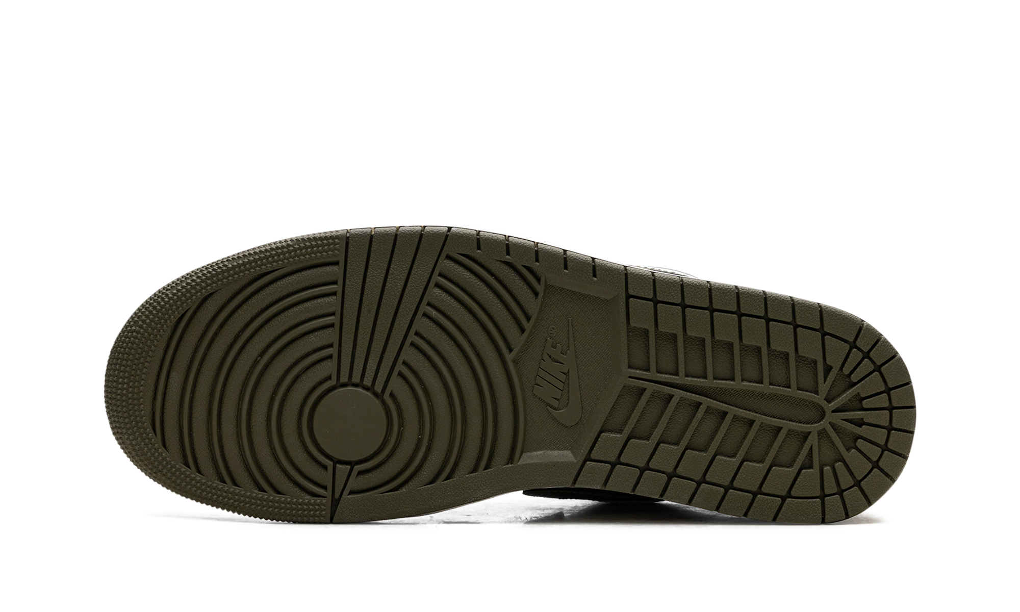 AJ 1 Low "Black Toe Medium Olive"
