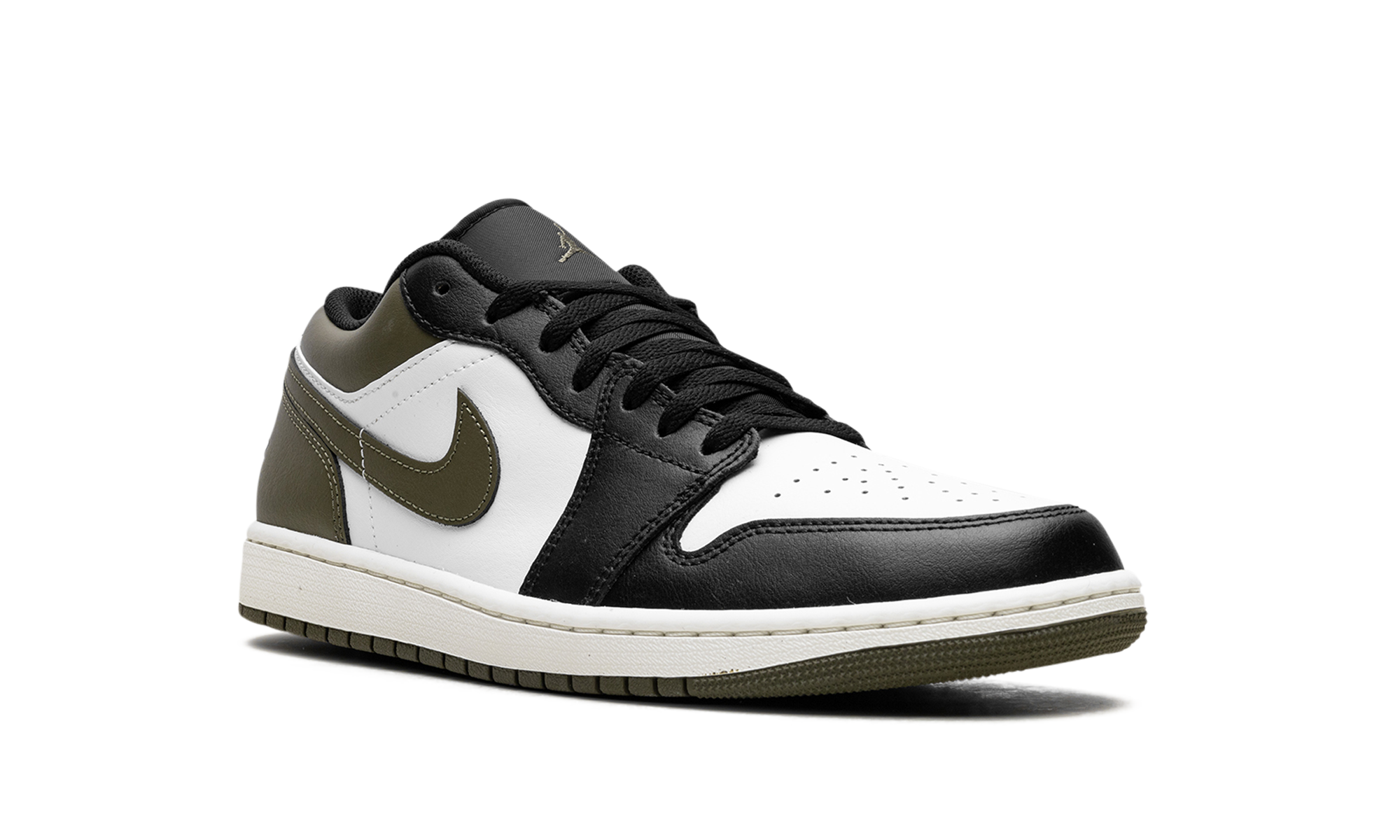 AJ 1 Low "Black Toe Medium Olive"