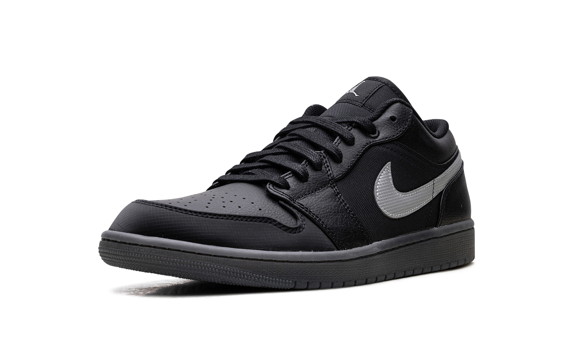 AJ 1 Low "Black White Dark Smoke Grey"