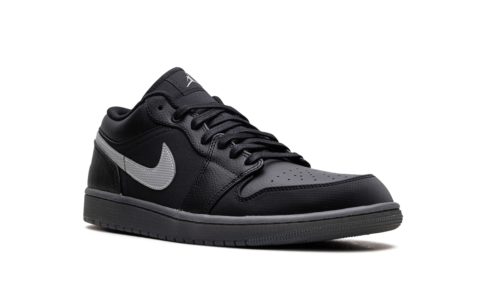 AJ 1 Low "Black White Dark Smoke Grey"