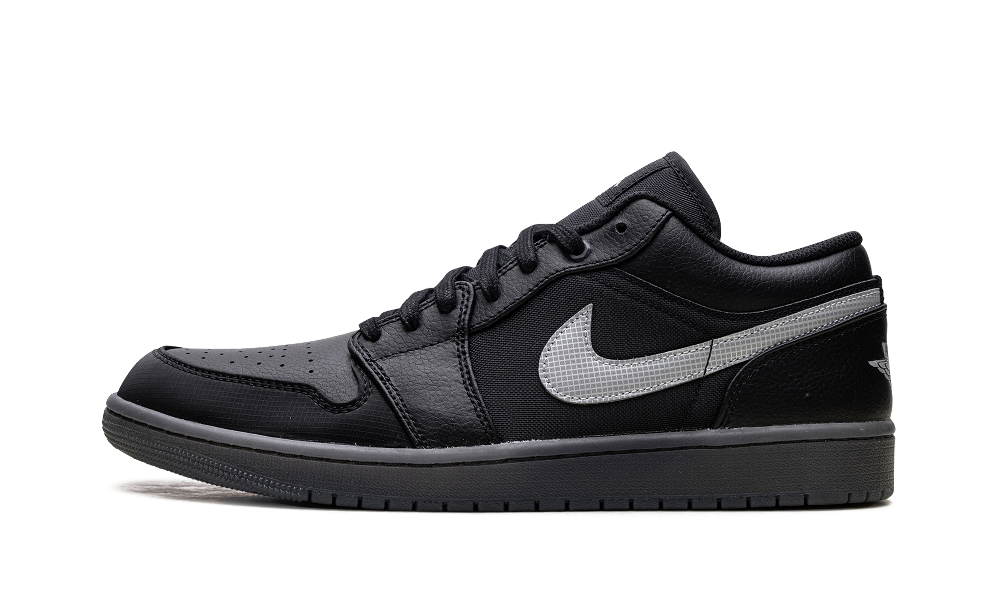 AJ 1 Low "Black White Dark Smoke Grey"