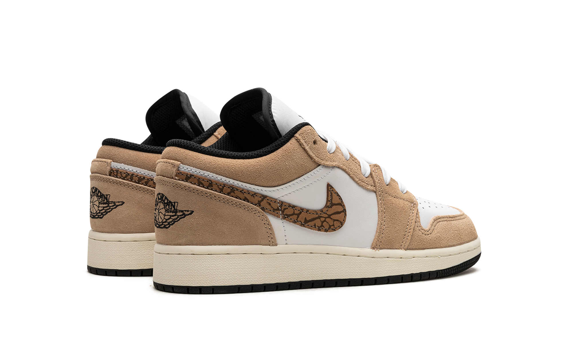 AJ 1 Low Se GS "Brown Elephant"