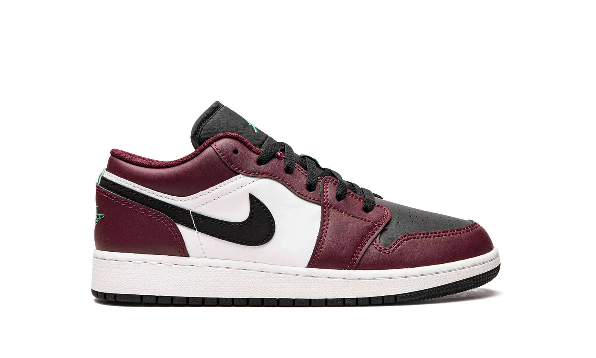 AJ 1 Low Se GS "Dark Beetroot Roma Green"