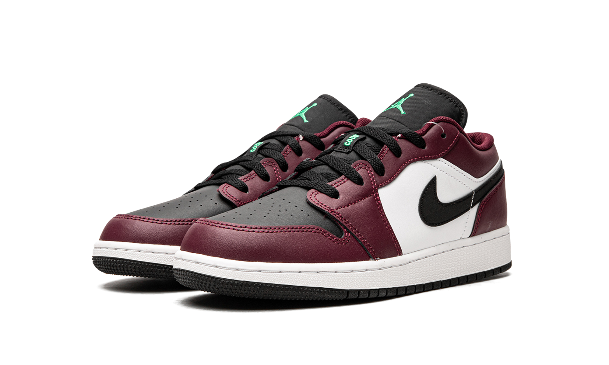 AJ 1 Low Se GS "Dark Beetroot Roma Green"