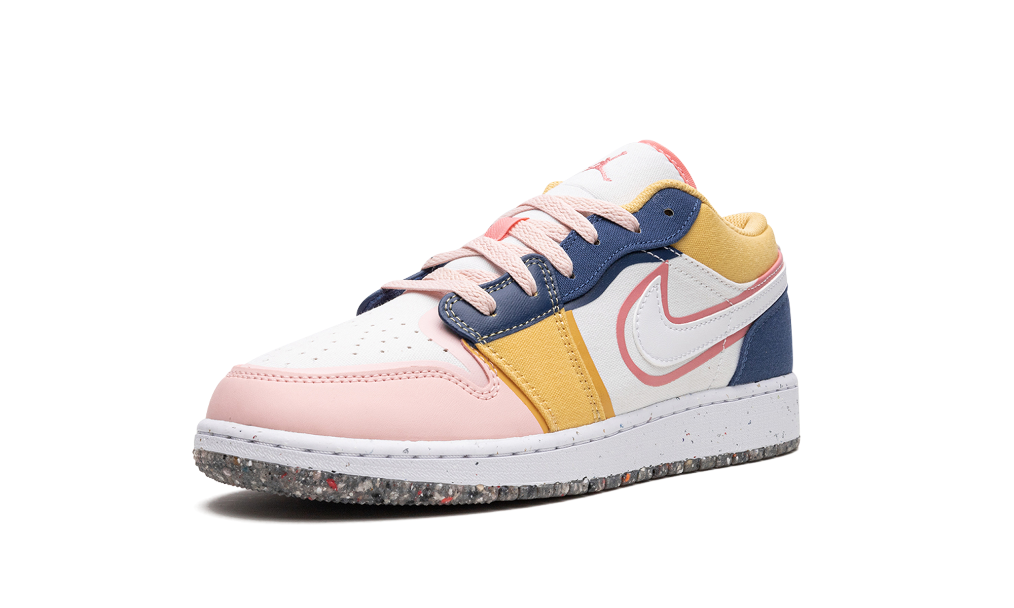 AJ 1 Low Se GS "Multicolor Canvas"