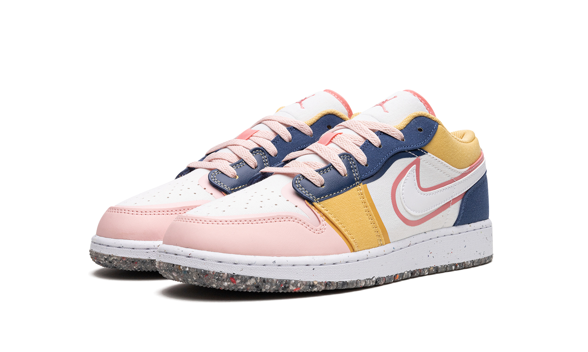 AJ 1 Low Se GS "Multicolor Canvas"