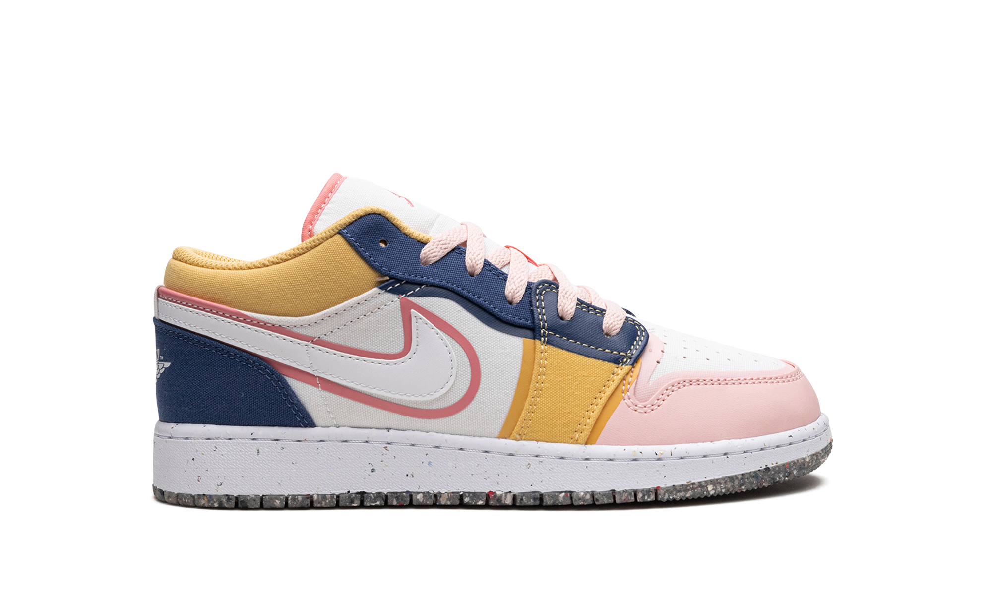 AJ 1 Low Se GS "Multicolor Canvas"