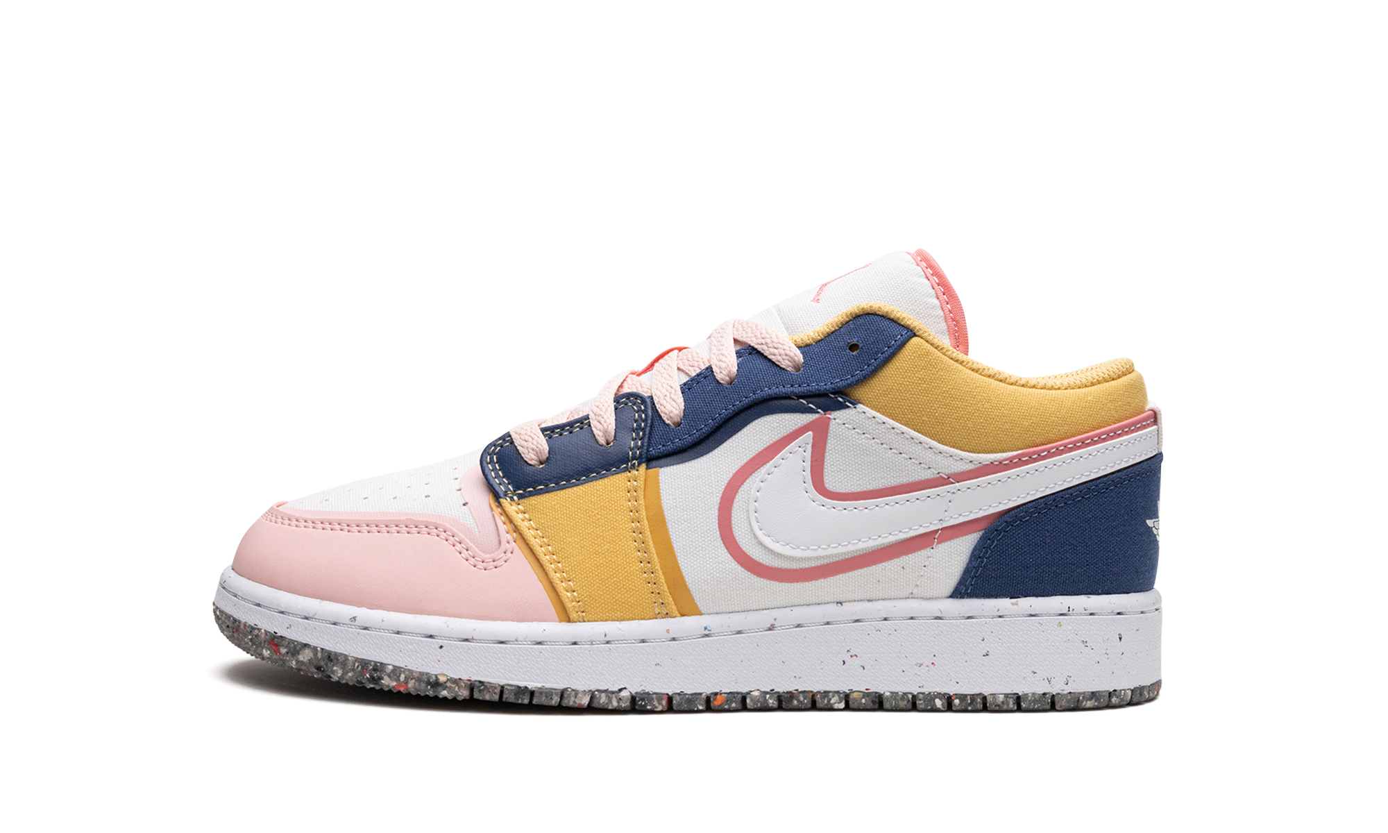 AJ 1 Low Se GS "Multicolor Canvas"