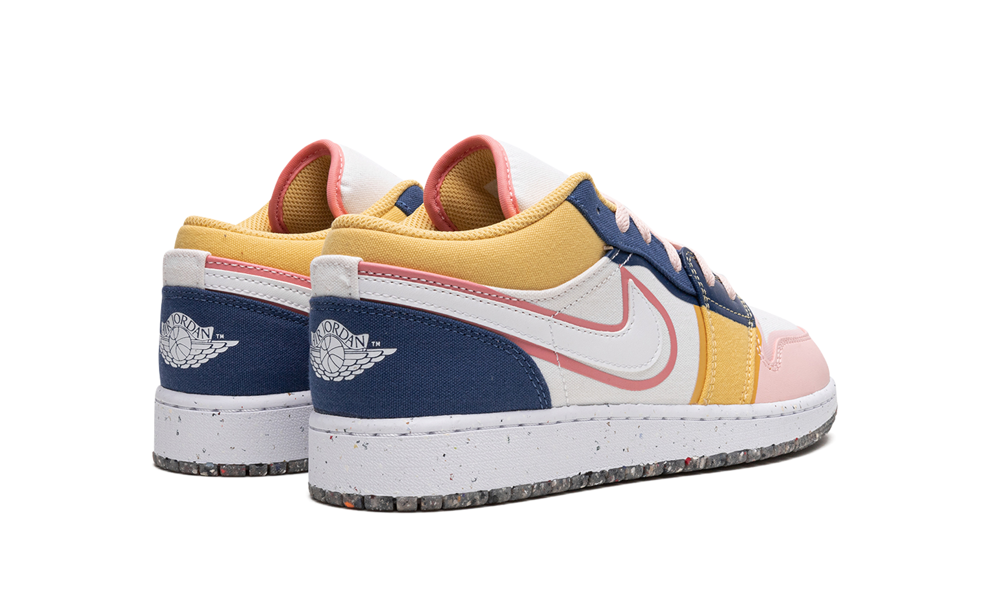 AJ 1 Low Se GS "Multicolor Canvas"