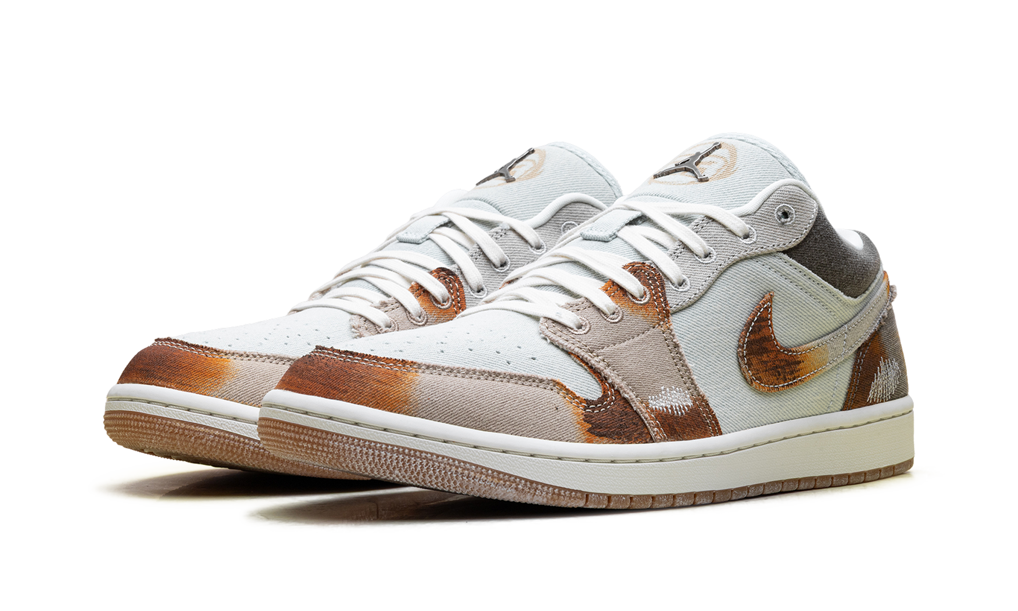 AJ 1 Low Se "Multi-color Sail Light Bone"
