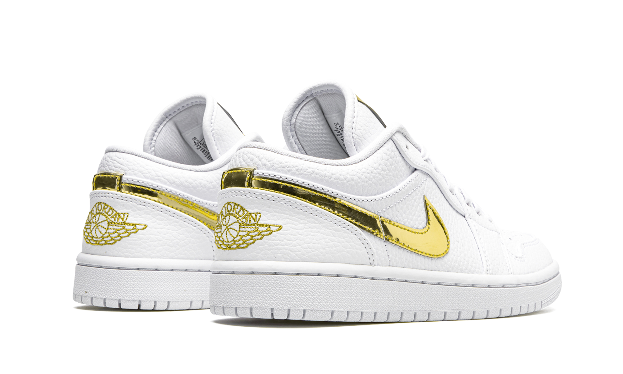 AJ 1 Low Se Women "White Metallic Gold"