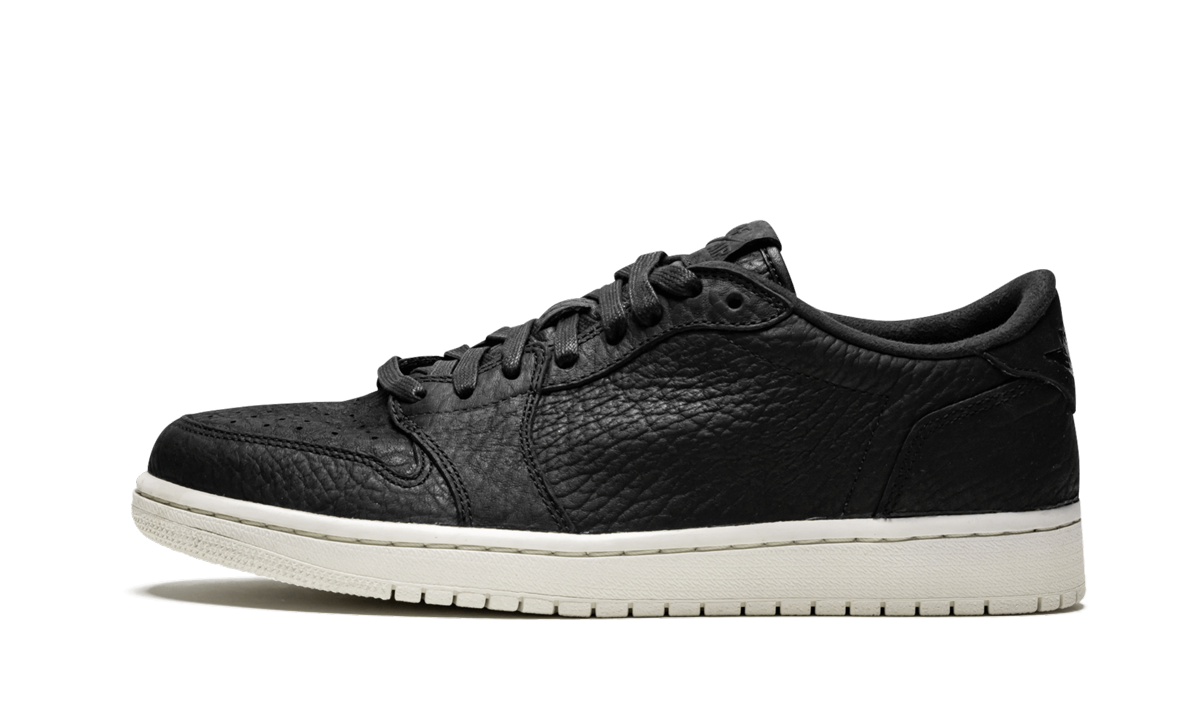 AJ 1 Low Swooshless "Black"