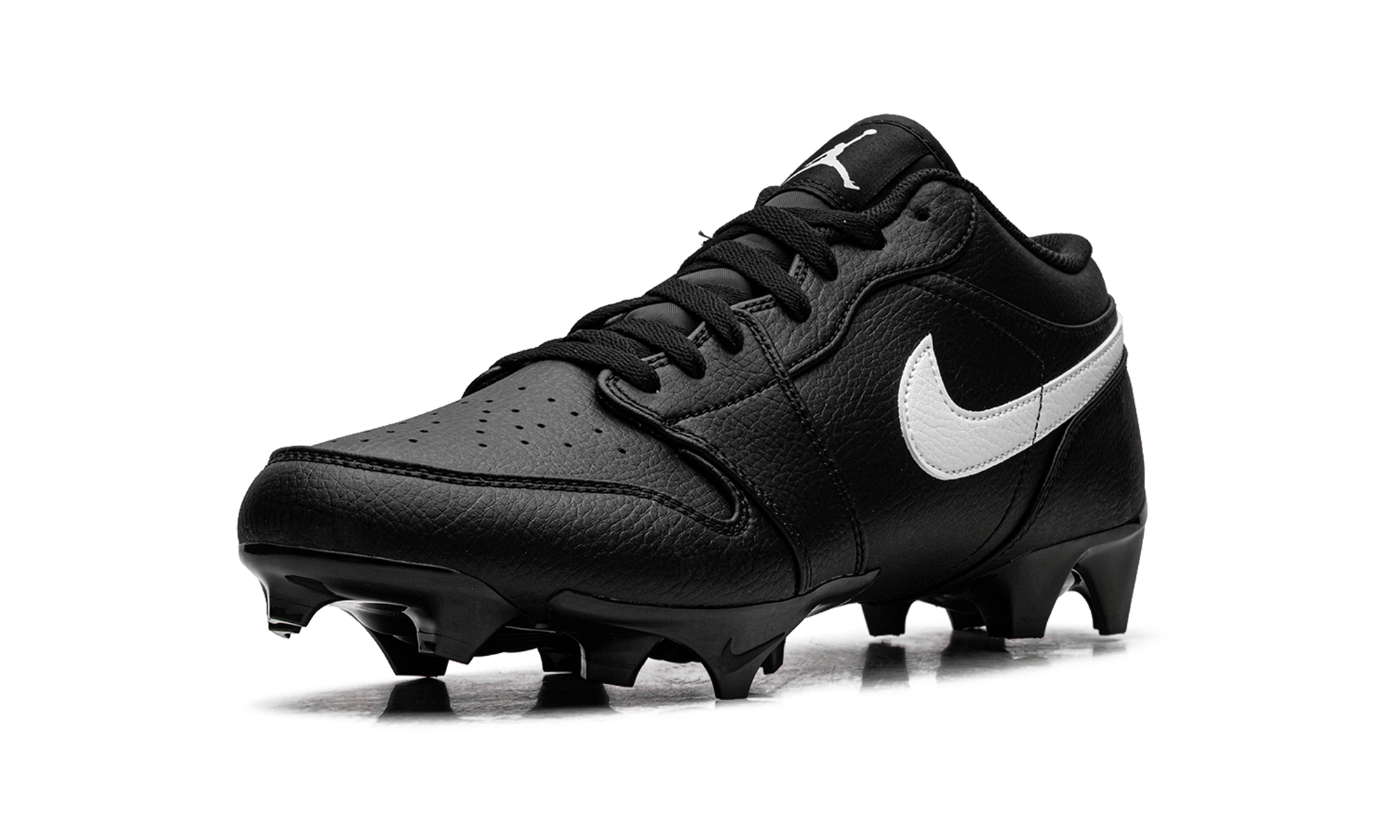 AJ 1 Low TD Cleat "Black White"