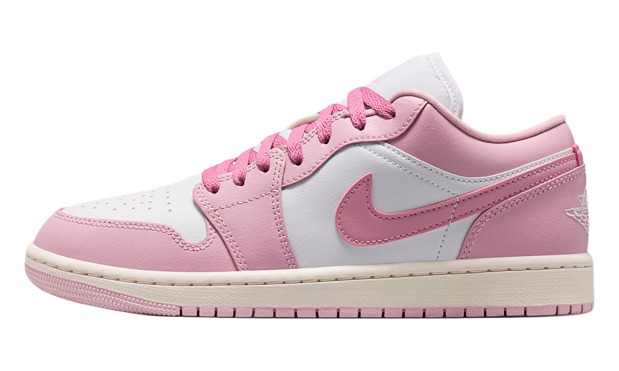 AJ 1 Low Women "Iced Carmine White"