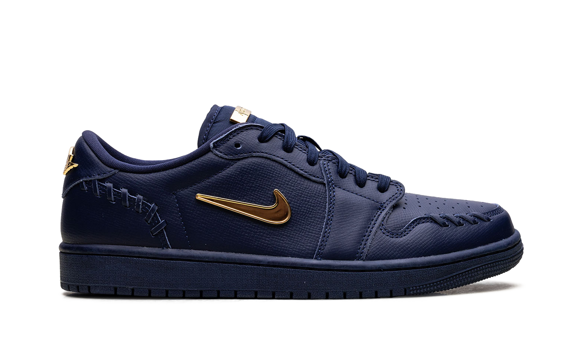 AJ 1 Low Women "Method Of Make Midnight Navy Metallic Gold"