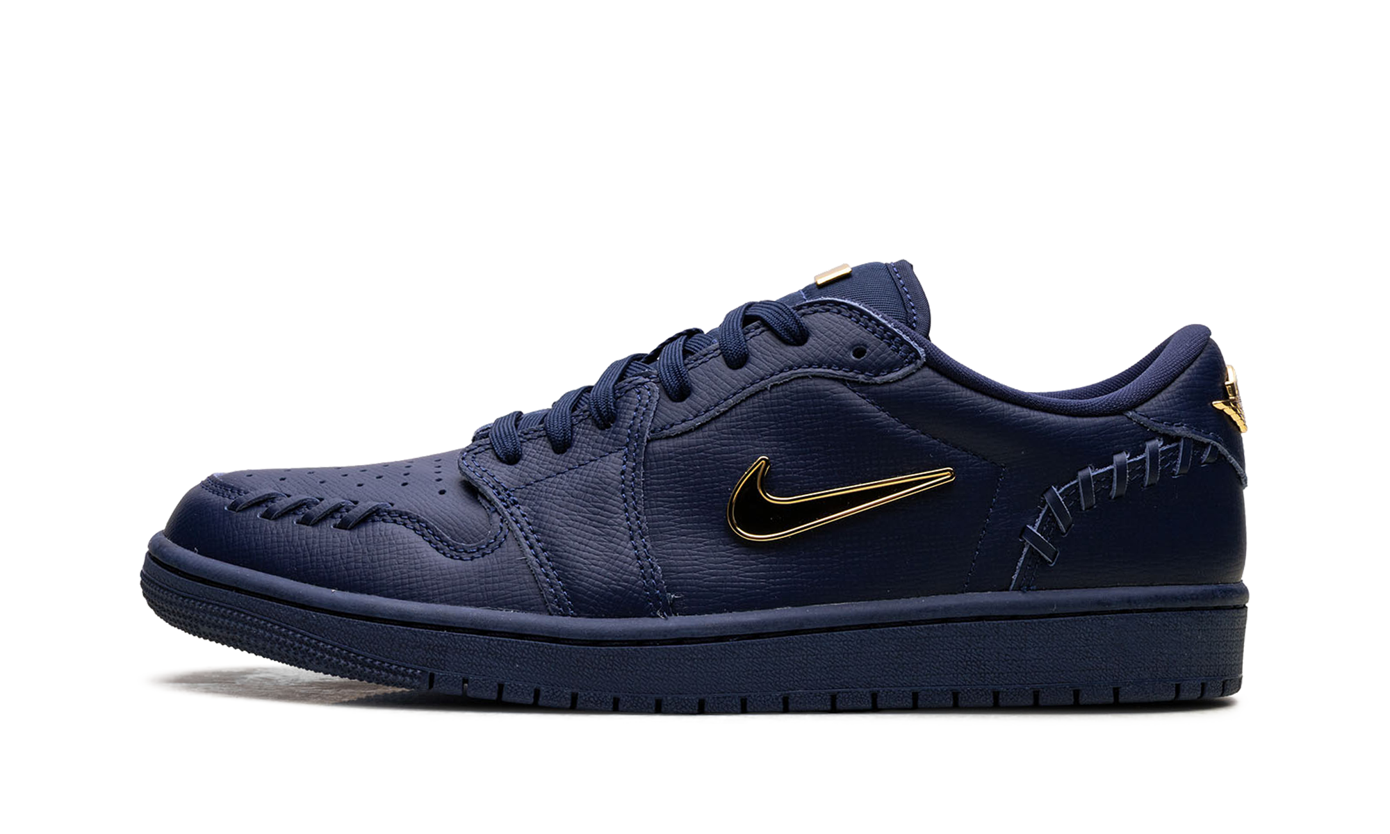 AJ 1 Low Women "Method Of Make Midnight Navy Metallic Gold"