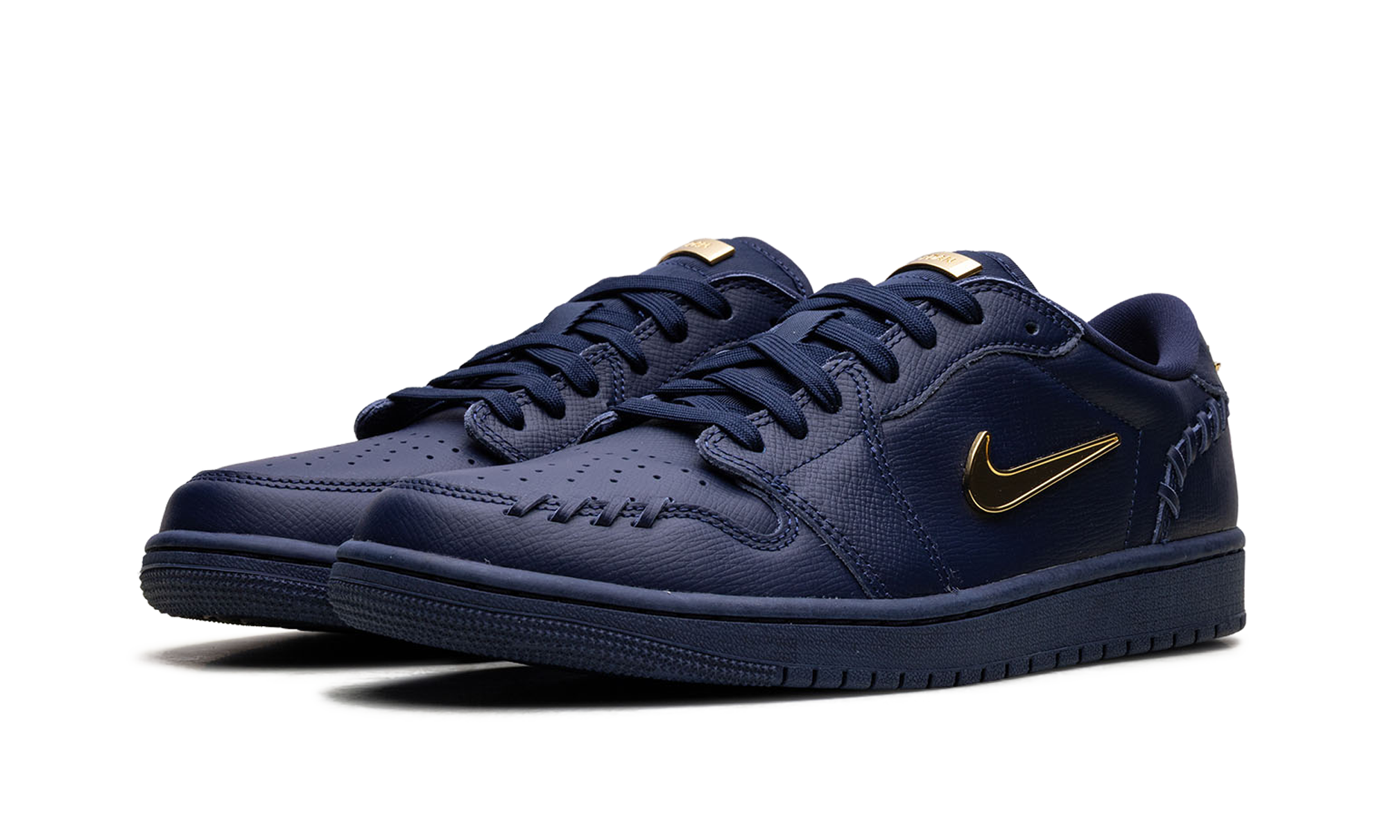 AJ 1 Low Women "Method Of Make Midnight Navy Metallic Gold"