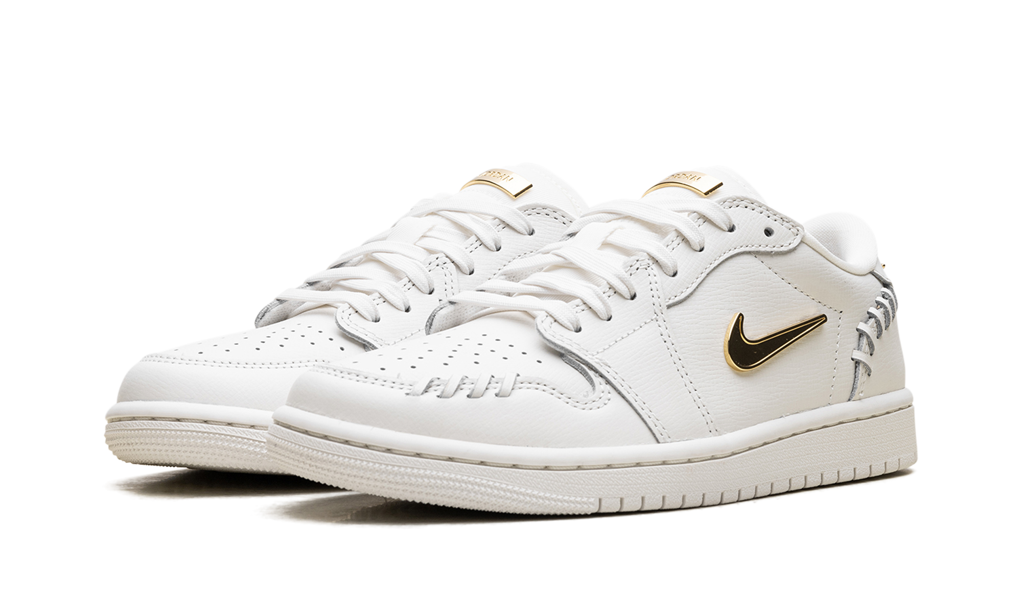 AJ 1 Low Women "Method Of Make Sail Metallic Gold"