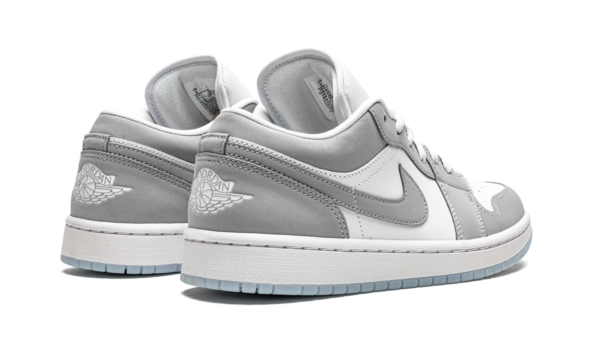 AJ 1 Low Women "White / Wolf Grey"