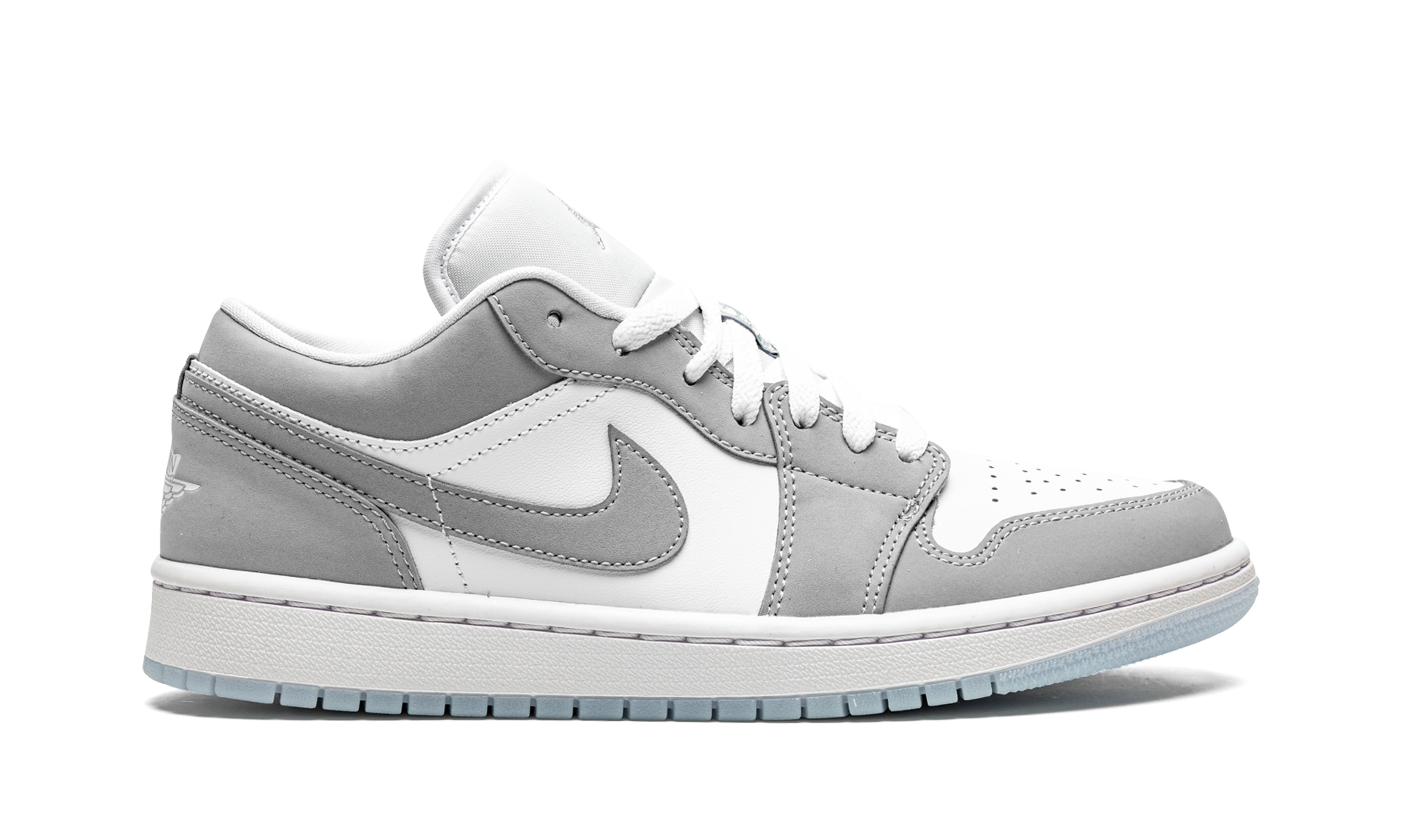 AJ 1 Low Women "White / Wolf Grey"