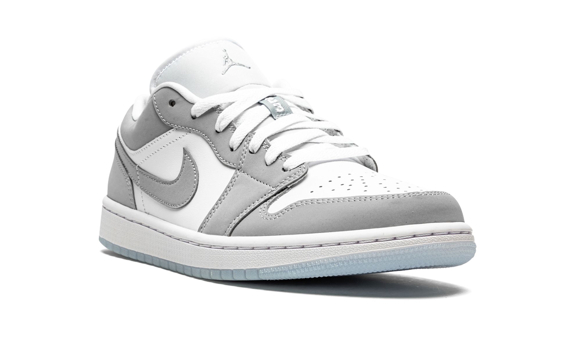 AJ 1 Low Women "White / Wolf Grey"