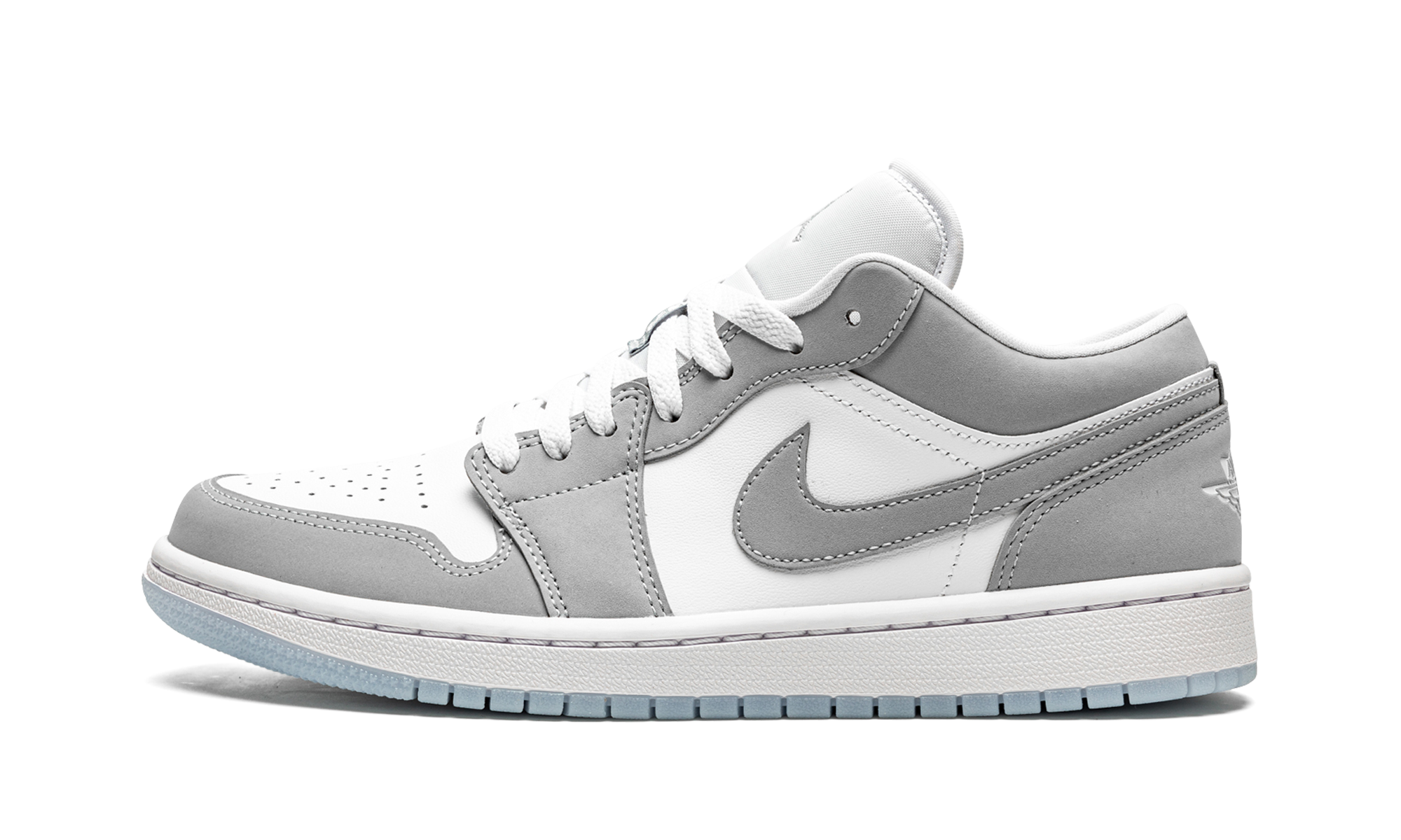 AJ 1 Low Women "White / Wolf Grey"