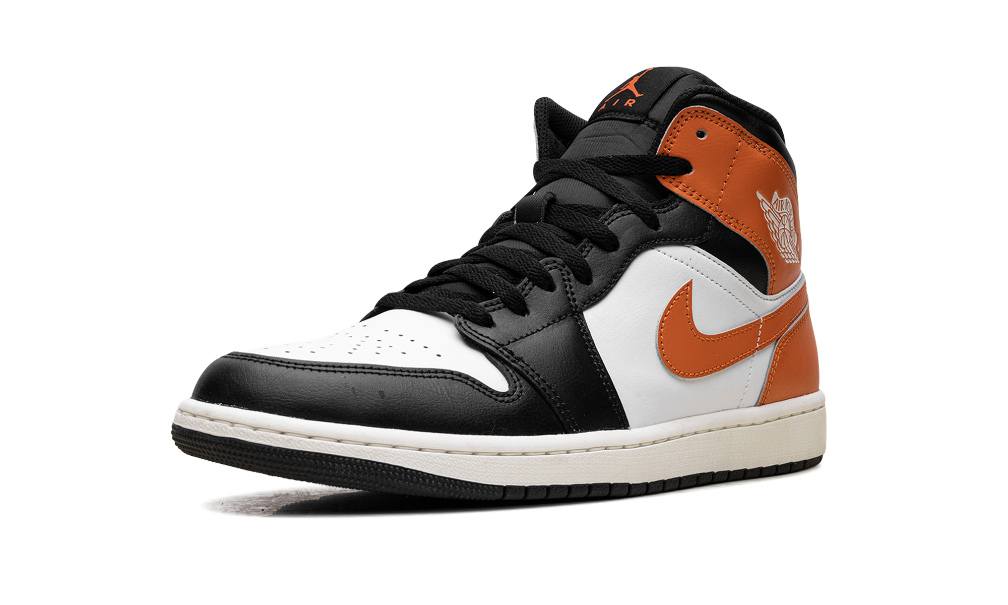 AJ 1 Mid "Black Toe Starfish"