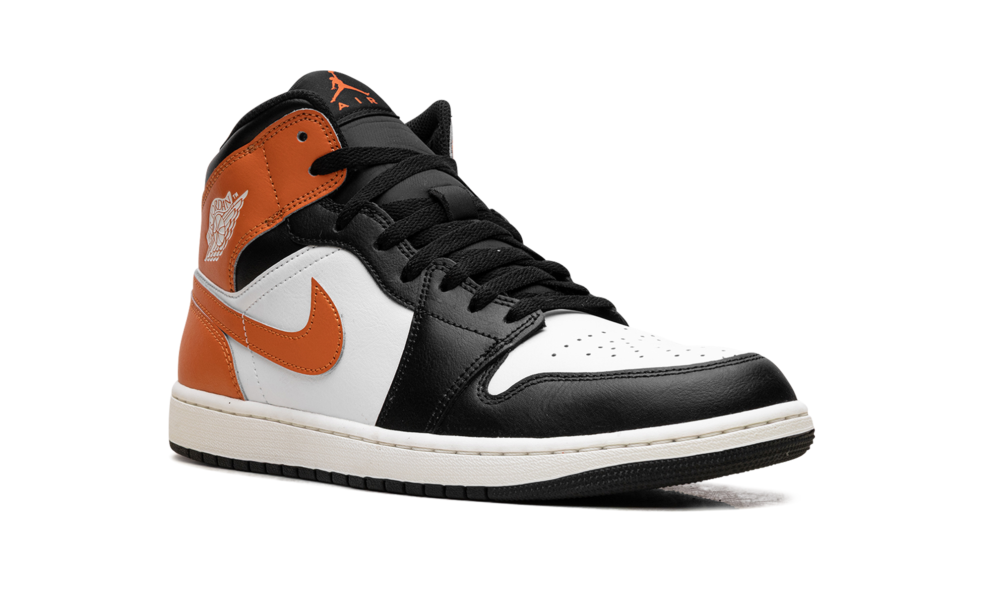 AJ 1 Mid "Black Toe Starfish"